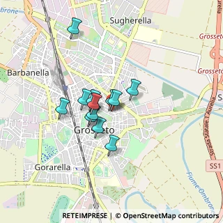 Mappa Via Generale Cadorna Luigi, 58100 Grosseto GR, Italia (0.6125)