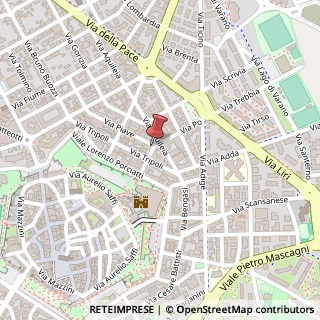 Mappa Via Generale Cadorna Luigi, 15, 58100 Grosseto, Grosseto (Toscana)