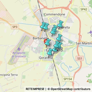Mappa Via Latina, 58100 Grosseto GR, Italia (1.19545)