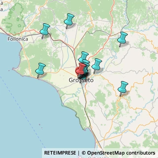 Mappa Via Orazio Coclite, 58100 Grosseto GR, Italia (8.65933)