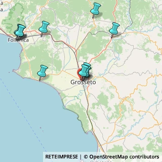 Mappa Via Orazio Coclite, 58100 Grosseto GR, Italia (19.36167)