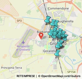 Mappa Via Carlo Cassola, 58100 Grosseto GR, Italia (1.679)