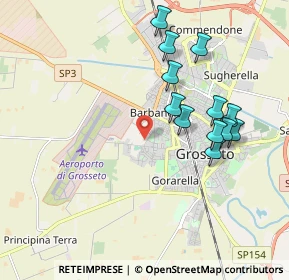 Mappa Via Carlo Cassola, 58100 Grosseto GR, Italia (1.9575)