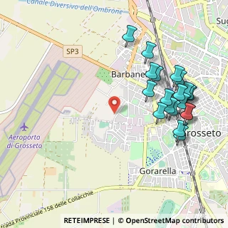 Mappa Via Carlo Cassola, 58100 Grosseto GR, Italia (1.183)
