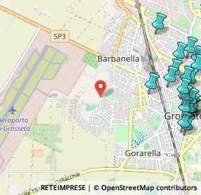 Mappa Via Carlo Cassola, 58100 Grosseto GR, Italia (1.704)