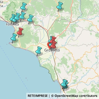 Mappa Via Carlo Cassola, 58100 Grosseto GR, Italia (21.91882)