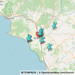 Mappa Via Carlo Cassola, 58100 Grosseto GR, Italia (7.92818)