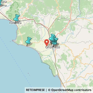 Mappa Pollino, 58100 Grosseto GR, Italia (30.00727)