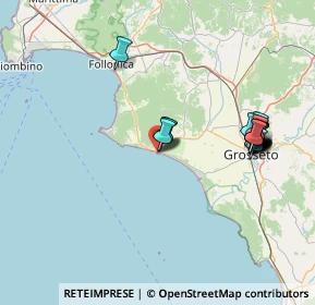 Mappa Via V. Veneto, 58043 Castiglione della Pescaia GR, Italia (16.311)
