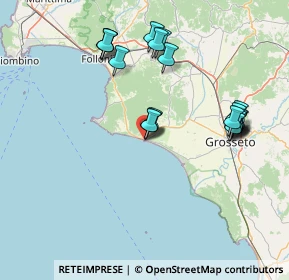 Mappa Via Mazzini, 58043 Castiglione della Pescaia GR, Italia (16.12)