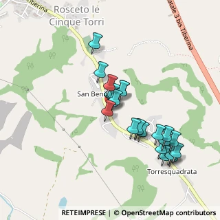 Mappa Vocabolo S. Benigno, 06059 Todi PG, Italia (0.40833)