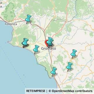 Mappa Via G. Canonico Chelli, 58100 Grosseto GR, Italia (14.67364)