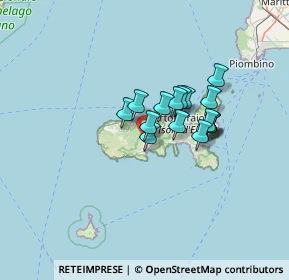 Mappa Via Vigne Giunche, 57034 Campo nell'Elba LI, Italia (9.35313)