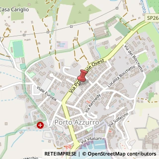 Mappa Piazza de Santis, 10, 57036 Porto Azzurro, Livorno (Toscana)