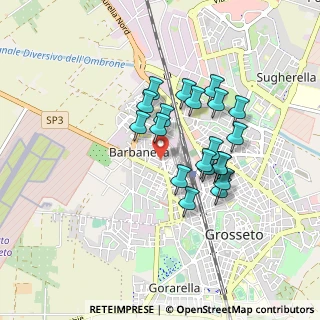Mappa Via Luigi Settembrini, 58100 Grosseto GR, Italia (0.752)