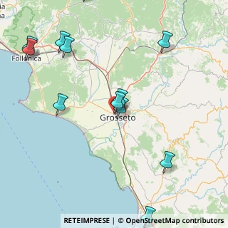 Mappa Via Luigi Settembrini, 58100 Grosseto GR, Italia (21.4775)