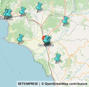 Mappa Via Luigi Settembrini, 58100 Grosseto GR, Italia (18.74692)