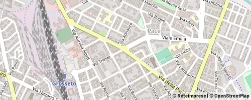 Mappa Grosseto