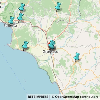 Mappa Via della Pace, 58100 Grosseto GR, Italia (16.97091)