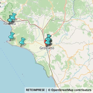 Mappa Via della Pace, 58100 Grosseto GR, Italia (14.27818)
