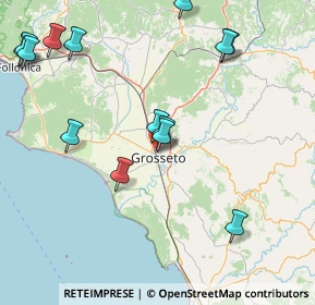 Mappa Via della Pace, 58100 Grosseto GR, Italia (20.29857)