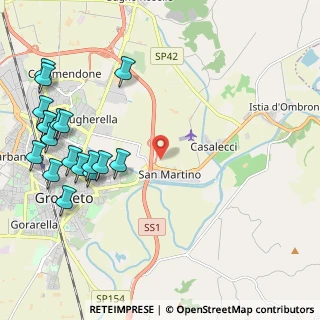 Mappa Strada Podere Ascianghi, 58100 Grosseto GR, Italia (2.90611)