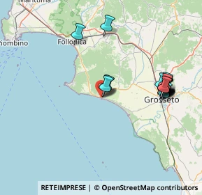 Mappa Via Daniele Manin, 58043 Castiglione della Pescaia GR, Italia (16.5195)
