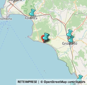 Mappa Via Daniele Manin, 58043 Castiglione della Pescaia GR, Italia (25.26417)