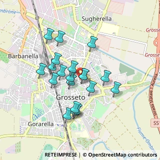 Mappa Via General Cantore, 58100 Grosseto GR, Italia (0.7865)