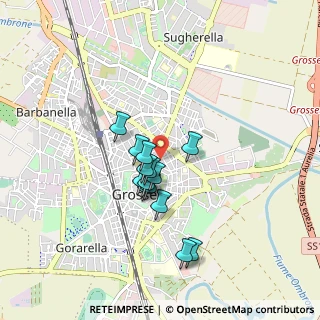 Mappa Via General Cantore, 58100 Grosseto GR, Italia (0.68286)