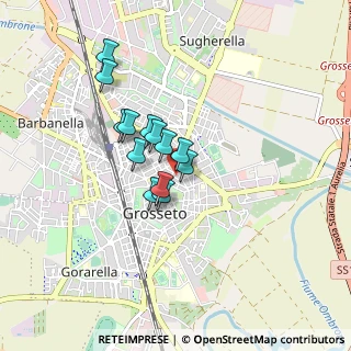 Mappa Via General Cantore, 58100 Grosseto GR, Italia (0.62231)