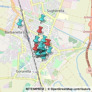 Mappa Via General Cantore, 58100 Grosseto GR, Italia (0.6085)