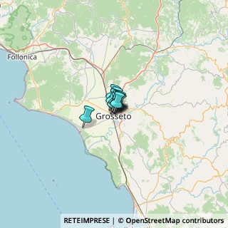 Mappa Via General Cantore, 58100 Grosseto GR, Italia (12.315)