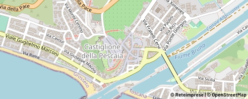 Mappa Castiglione della Pescaia
