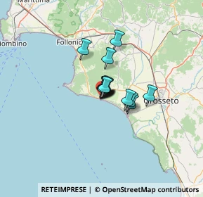 Mappa Piazza della Repubblica, 58043 Castiglione della Pescaia GR, Italia (5.875)