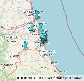 Mappa Via Parma, 64021 Giulianova TE, Italia (7.21636)