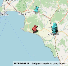 Mappa Via Ponte Giorgini, 58043 Castiglione della Pescaia GR, Italia (14.7885)