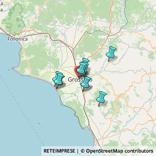 Mappa Via Fabio Massimo, 58100 Grosseto GR, Italia (7.68909)