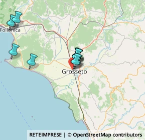 Mappa Via Fabio Massimo, 58100 Grosseto GR, Italia (14.42545)