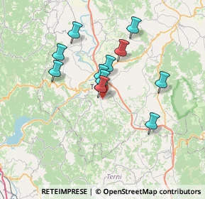 Mappa Località Pontenaia, 06059 Todi PG, Italia (6.36455)