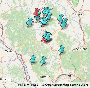 Mappa Località Pontenaia, 06059 Todi PG, Italia (12.753)