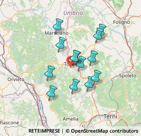 Mappa Località Pontenaia, 06059 Todi PG, Italia (11.22538)