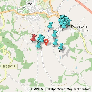 Mappa Località Pontenaia, 06059 Todi PG, Italia (1.02222)