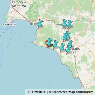 Mappa Via Giatti, 58043 Castiglione della Pescaia GR, Italia (11.65636)