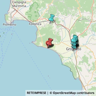 Mappa Via Giatti, 58043 Castiglione della Pescaia GR, Italia (15.0575)