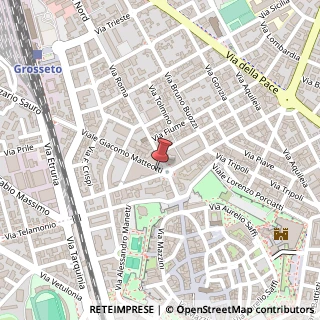 Mappa Piazza Cosmini, 9, 58100 Grosseto, Grosseto (Toscana)
