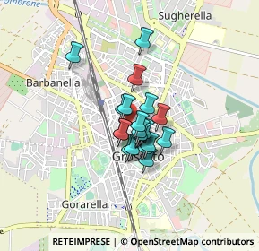 Mappa Piazza Fratelli Rosselli, 58100 Grosseto GR, Italia (0.5065)