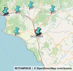 Mappa Piazza Fratelli Rosselli, 58100 Grosseto GR, Italia (19.13333)