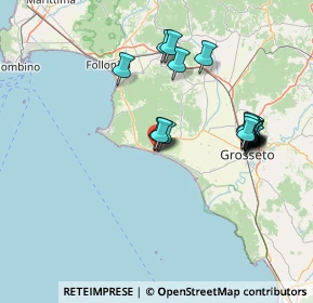 Mappa Via IV Novembre, 58043 Castiglione della Pescaia GR, Italia (15.2165)