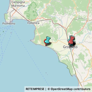 Mappa Via Amerigo Vespucci, 58043 Castiglione della Pescaia GR, Italia (15.894)